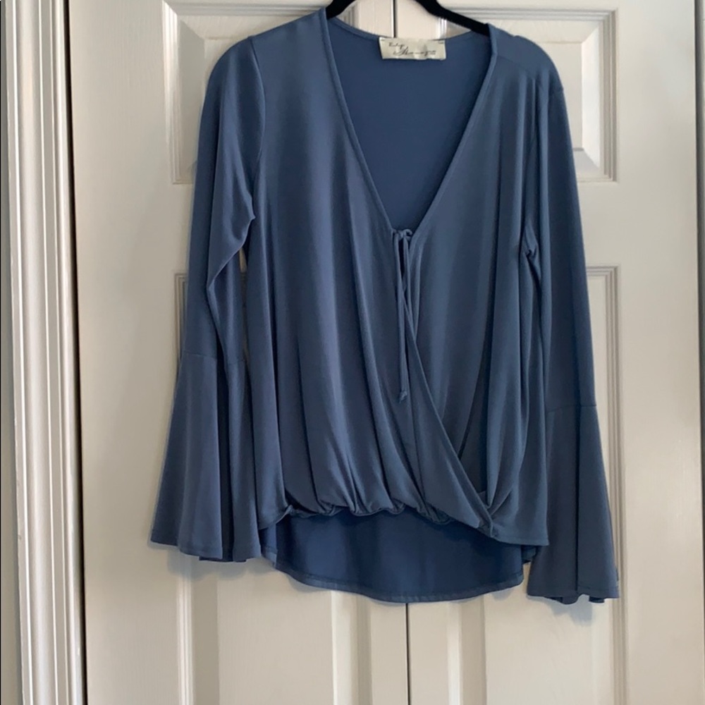 Long sleeve blouse